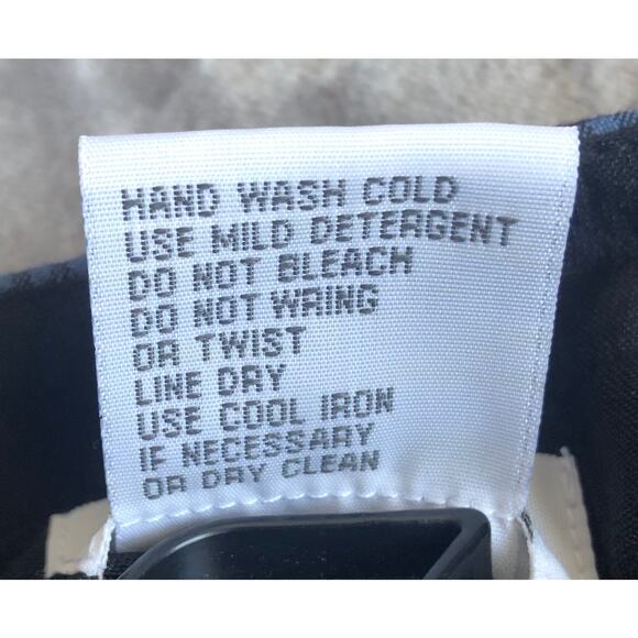 Vintage Darian Petites Blue Black Plaid Tunic Button Up Blouse Size 16P NWT - Picture 10 of 10